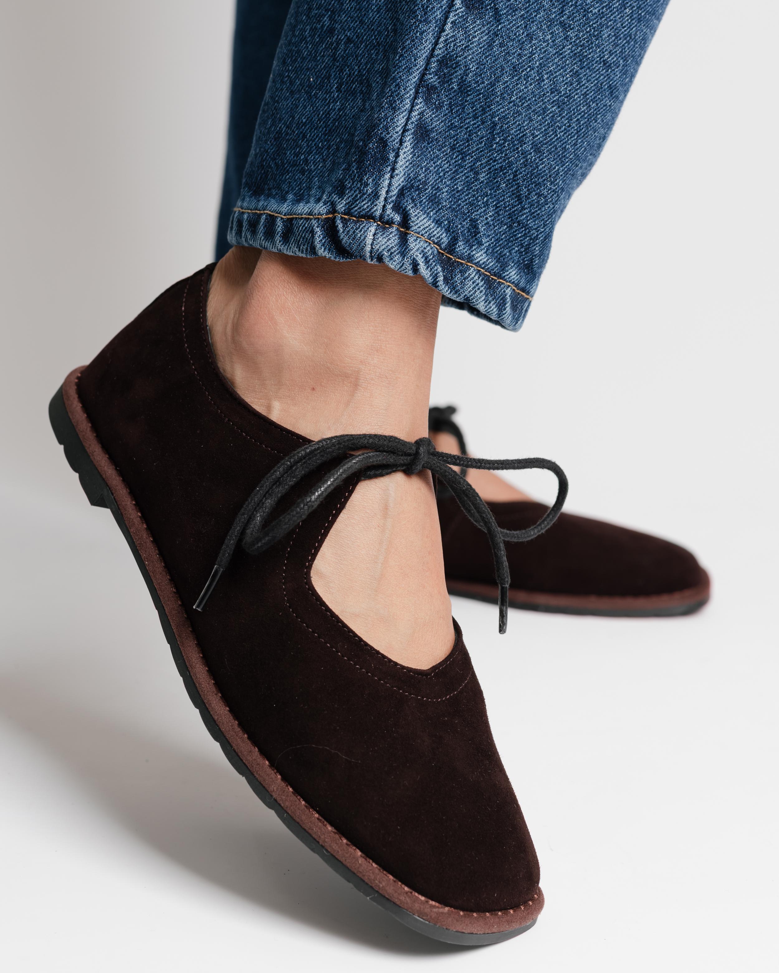 

Women s shoes Krula 638234 37 dark brown suede 40 темно-коричневого кольору