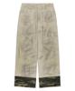 Podeowedeo Camo Color Block Wide Pants (Dirty Beige)