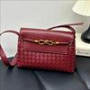 Womens Woven Messenger Bag Vintage Style Shoulder Crossbody Large Capacity Everyday Tote Work Casual Use