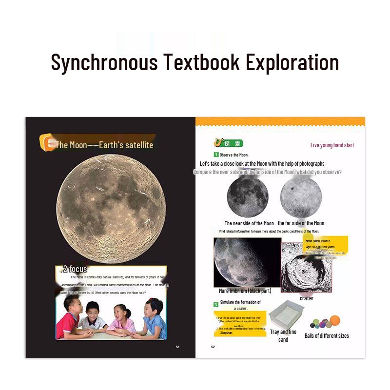 

Third Grade Science Experiment Kit: Moon—Earth s Satellite