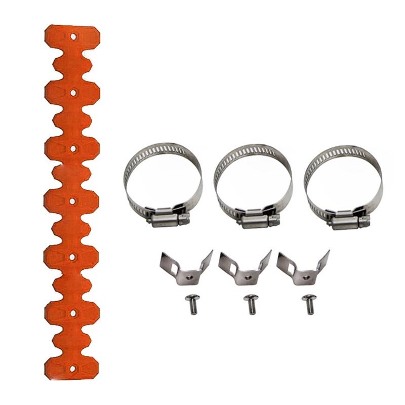 Protection Cover Flexible Exhaust Heat Shield for Dirt Bikes Head Pipe Guard