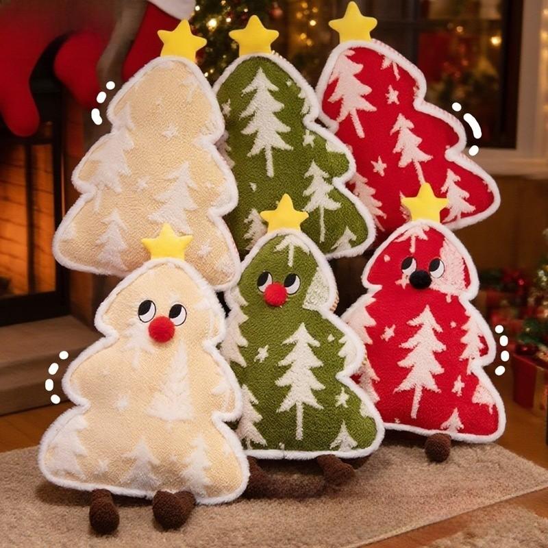 Christmas Tree Stuffed Toy With Durable Plush For Kids Christmas Gift And Room Decor