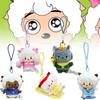 And Goat Pleasant Bigbig Wolf Plush Toy Dolls Key Chain Bag Gifts Decoration