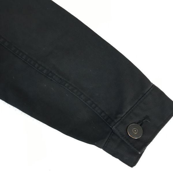 Men’s Melrose Washed Shirt Jacket Black Size 2 Made in Japan(USED)