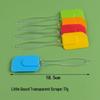 Silicone Spatula with Transparent Handle for Baking and Mixing