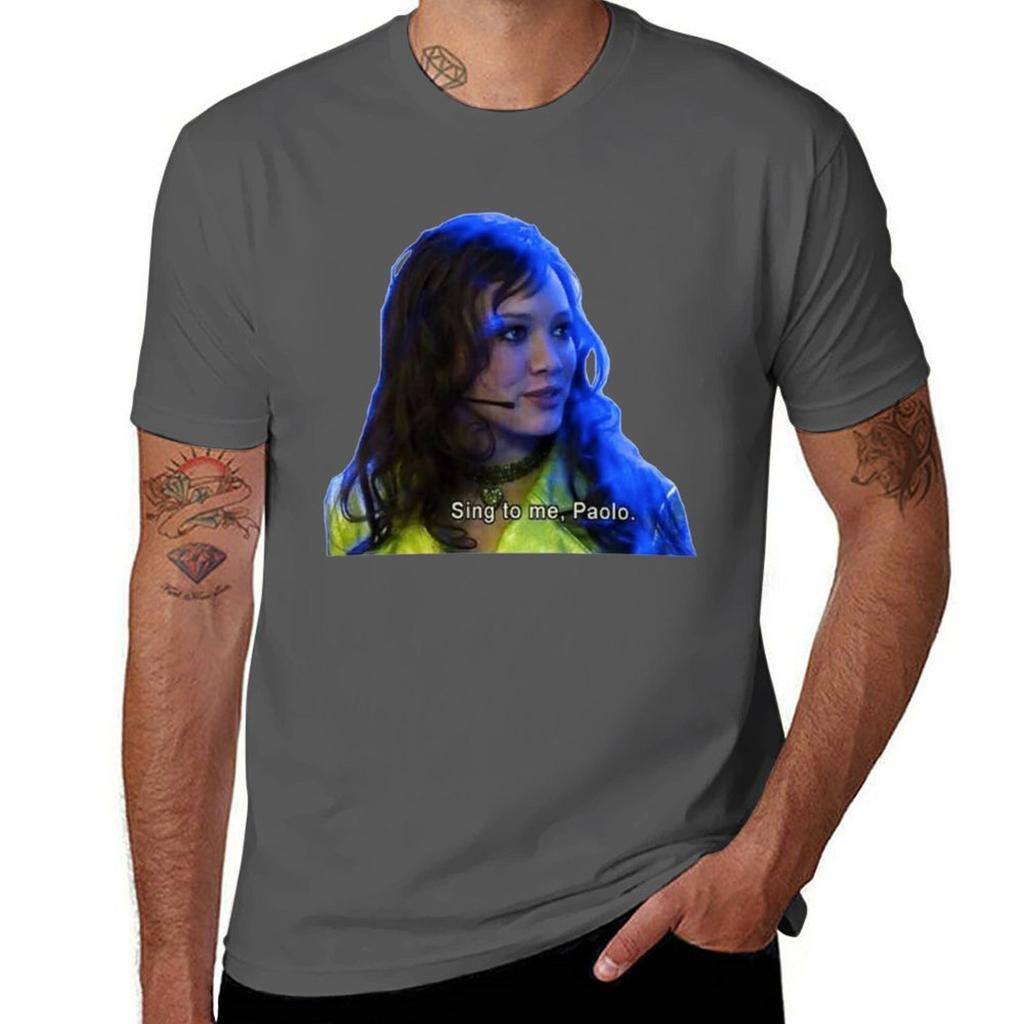 Sing To Me Paolo Tshirt Antipilling Casual Tshirt