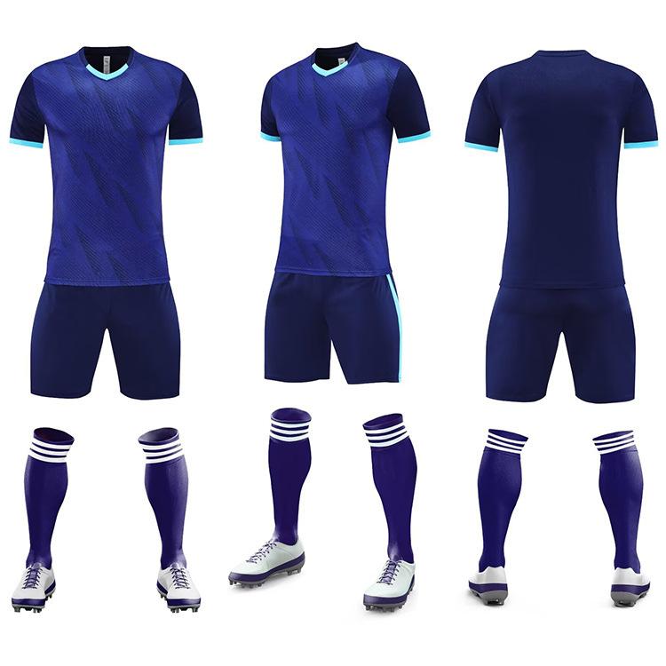 New Football Suit Men'S Printed Team Game Training Suit College Sports Football Suit Printing Summer