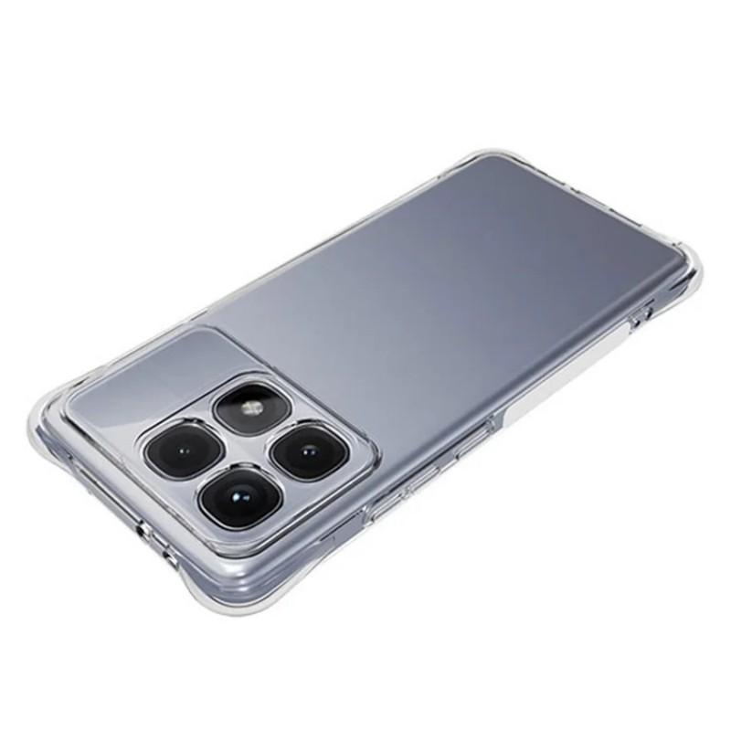 For Xiaomi Redmi K70 Ultra Clear TPU Case WANLONFENG TM Series 2.0mm Phone Back Cover