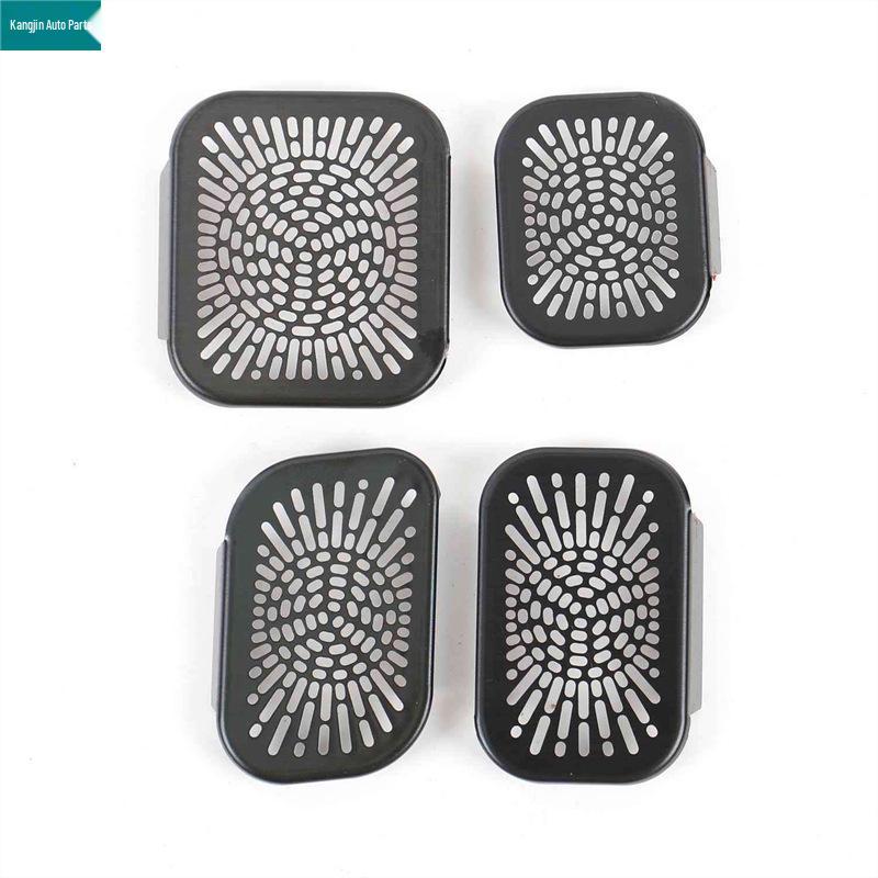 Staubdichte Abdeckung für Lüftungsschlitz im Armaturenbrett aus Edelstahl für Nissan Qashqai 2023