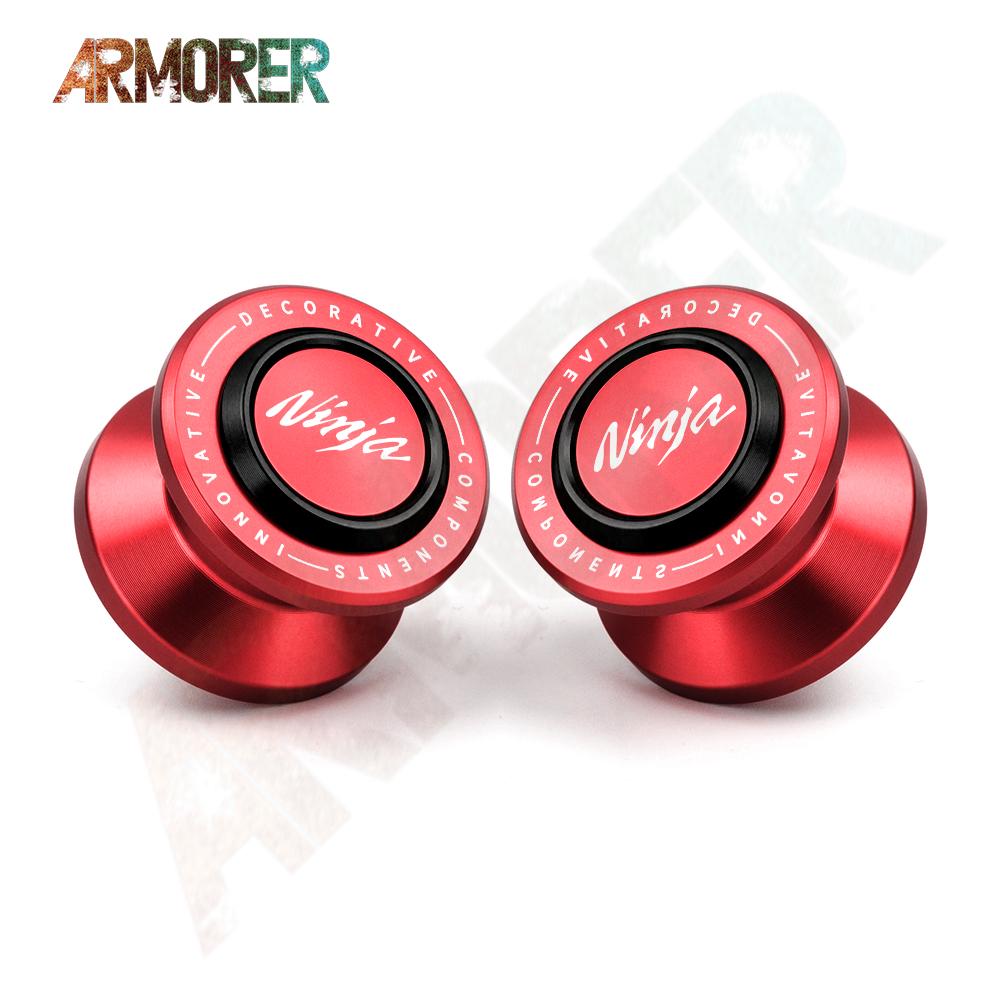 Swingarm Spools Slider Stand Screw Motorcycle Accessories For KAWASAKI NINJA ZX6R ZX10R NINJA 400 650 1000SX 1000 SX NINJA