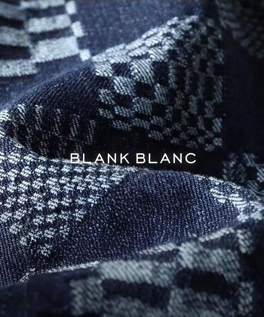 Denim Checkered with with Checkered Winter Xl Loose Hip Hop Big Brother Long Chest [Blanc Blanc] Jacket, Blouson, Pattern, Outerwear, Collar, Pockets,