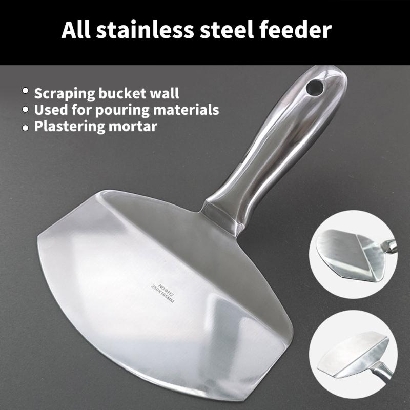 Professional Steel Scraper Tool Ergonomic Handle Putty Scraper  Simple Use for DIY Enthusiasts & Home Improvement Projec