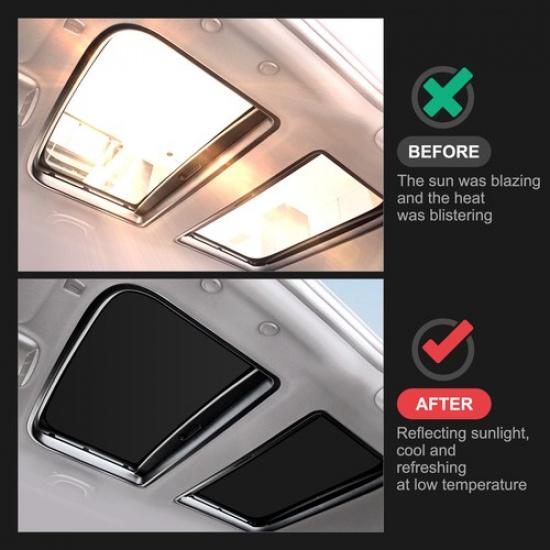 For MINI Cooper R54 R55 R56 R60 F55 F56 Sunroof Sun Shade Foldable Roof Cover1
