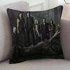 TV Drama The Vampire Diaries Cartoon Series Square Pillowcase Soft Waist Sofa Cushion Cover Bedroom Room Pillowcase