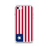 Coque Téléphone – Drapeau Du Liberia – Compatible iPhone 8 – Étui Souple – Résistant Et Antichoc - Silicone - Pixelforma
