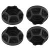 4pcs RC Car Wheel Hex Hubs Wheel Adapter Black Fit for SCX10 1 10 RC Crawler 1.9inch 2.2inch Wheel
