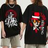 Tricou Anime Hellsing Ultimate Alucard Tricouri vintage cu vampiri groază