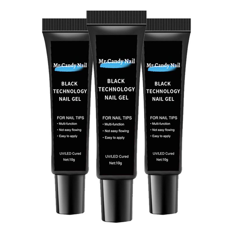 

Патч-клей черные технологии фототерапевтическая наклейка дрель наращивание ногтей гель для ногтей клей для ногтей салонный специальный