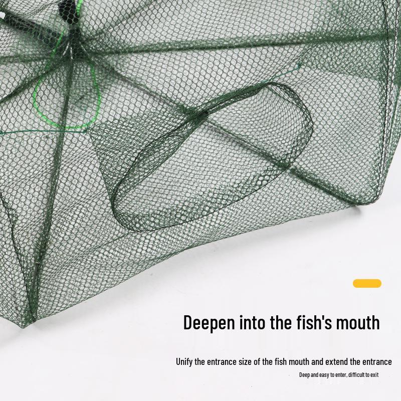 Fishing Net Trap: Square Shrimp and Eel Cage