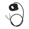 EVGATSAUTO Auto Headlight Switch,12V Hamdlebar Button Switch Light On-Off Button Handlebar Switchs for Motorcycle Scooter Handlebar Turn Switchs