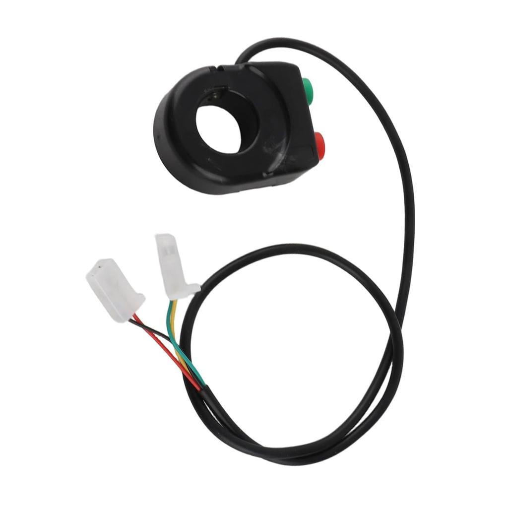 EVGATSAUTO Auto Headlight Switch,12V Hamdlebar Button Switch Light On-Off Button Handlebar Switchs for Motorcycle Scooter Handlebar Turn Switchs