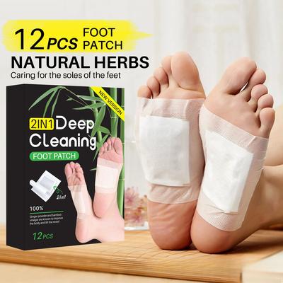 1 Bag Natural Foot Detoxification Patch Is Helpful for Sleep Cleaning and Health Care
