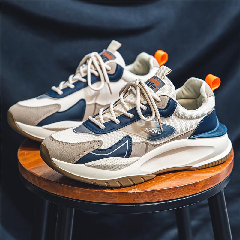 

Мужские кроссовки, модная повседневная спортивная дышащая обувь на толстой подошве, удобные легкие кроссовки