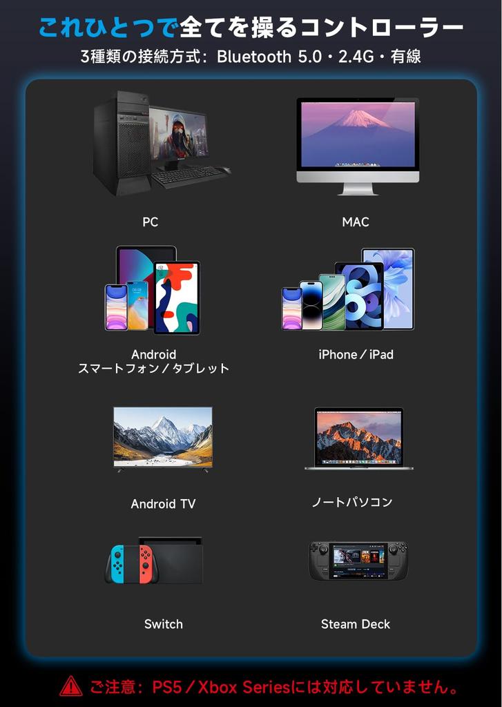 Genuine Switch Gamepad with Multifunctional LCD Low Wireless Wired Sticks 4 Programmable Buttons Memory Turbo Rapid Fire Gyro Vibration 10 RGB 20
