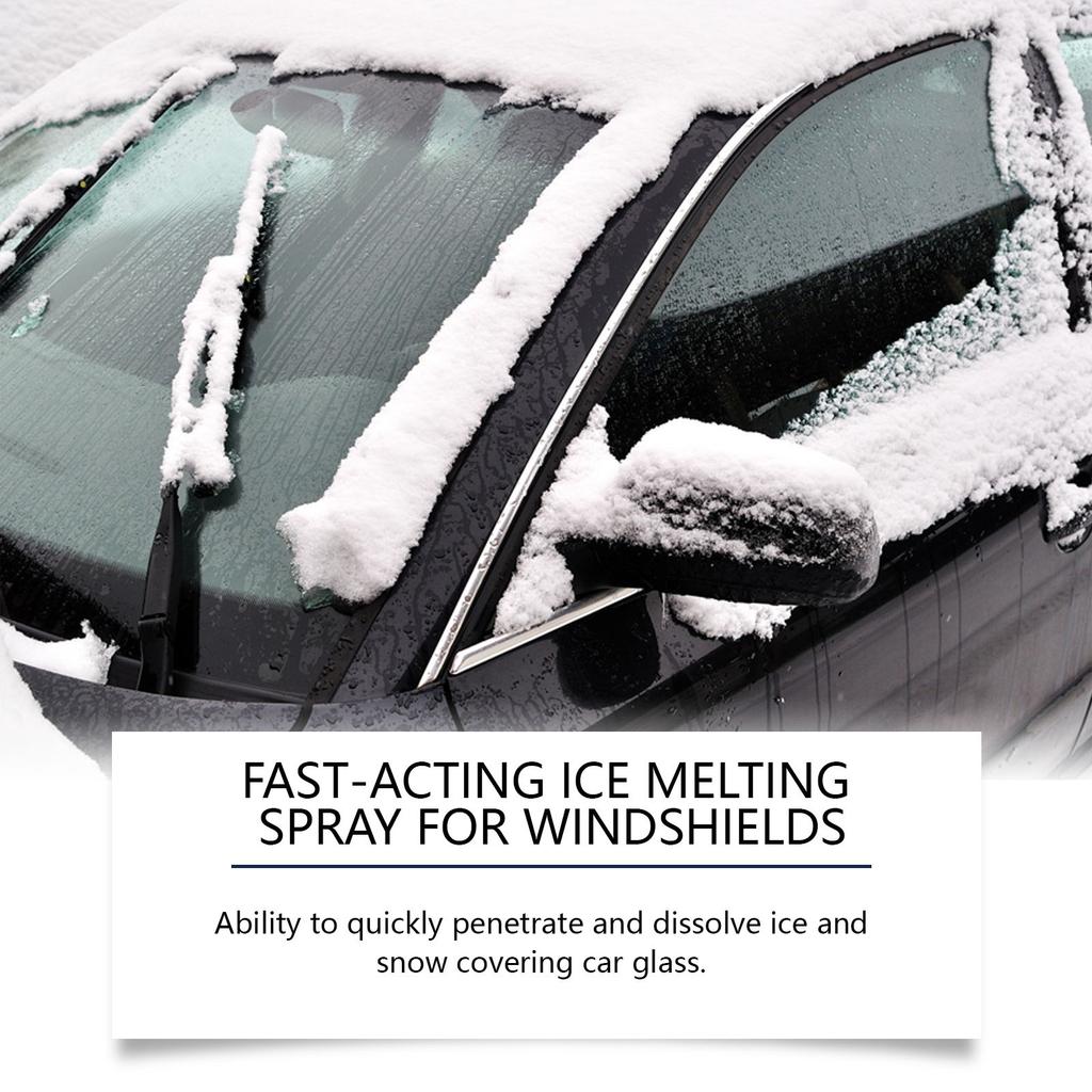Icing Spray Windshield Windshield Car Defrosting Snow Removal And Icing Spray 100ml