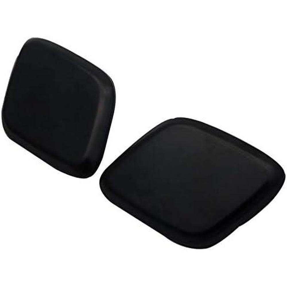 For Ford Focus 2012-2014 Left/Right Side Front Bumper Headlight Washer Nozzle Cover Cap Black Plastic