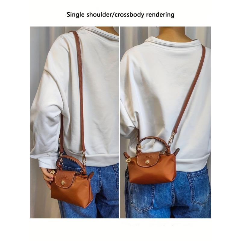 Justerbar ersättningsväska med mini-dumplingomslag DIY Skadefri väska med axelrem Mångsidig