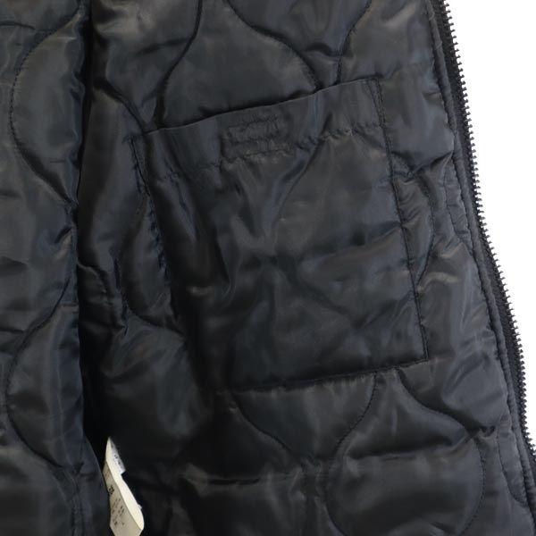 ALPHA INDUSTRIES Long Sleeve Batting Jacket L Quilted Back Logo Men's Used