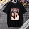 Dog Logo Hip Hop Tshirt Alex G Casual Tshirt Short Sleeve Loose Unisex Street Fashion Wear