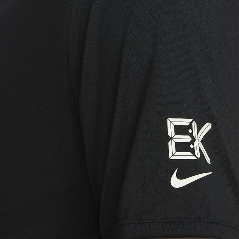 Nike Running T Shirts Men's Black Crew Neck Moderate Straight Fit FB7067-010