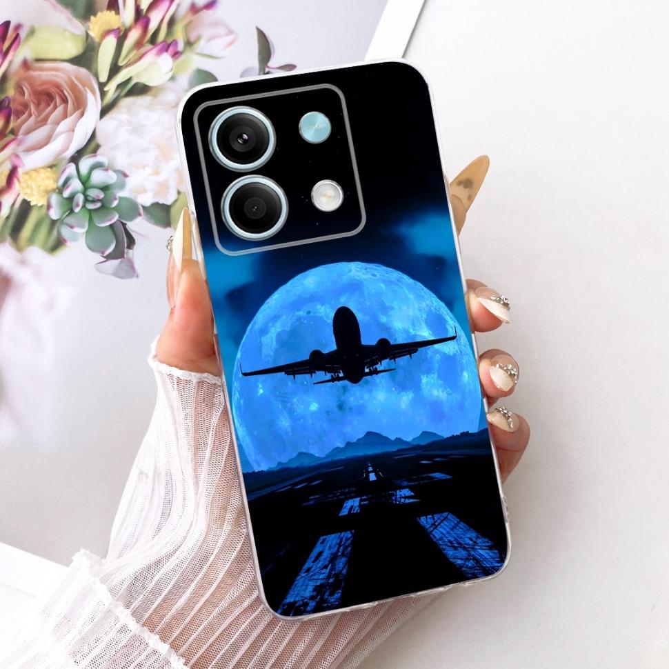 For Xiaomi Redmi Note 13 4G Casing Cool Tiger Horse Soft Silicone TPU Phone Case For Redmi Note 13 Note13 4G 5G Back Cover