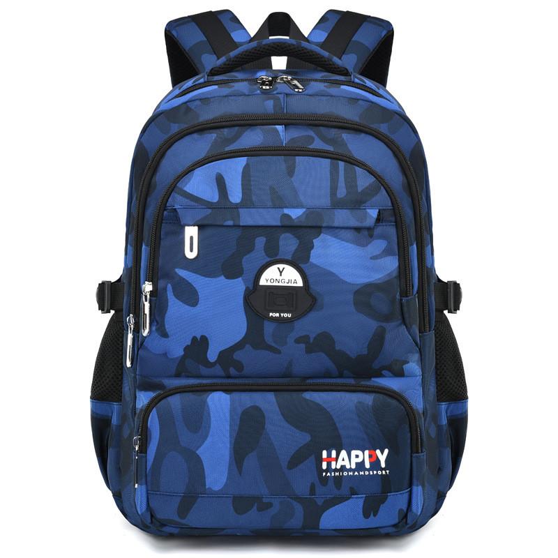 Kids School Backpack With Waterproof Nylon For Boys Girls