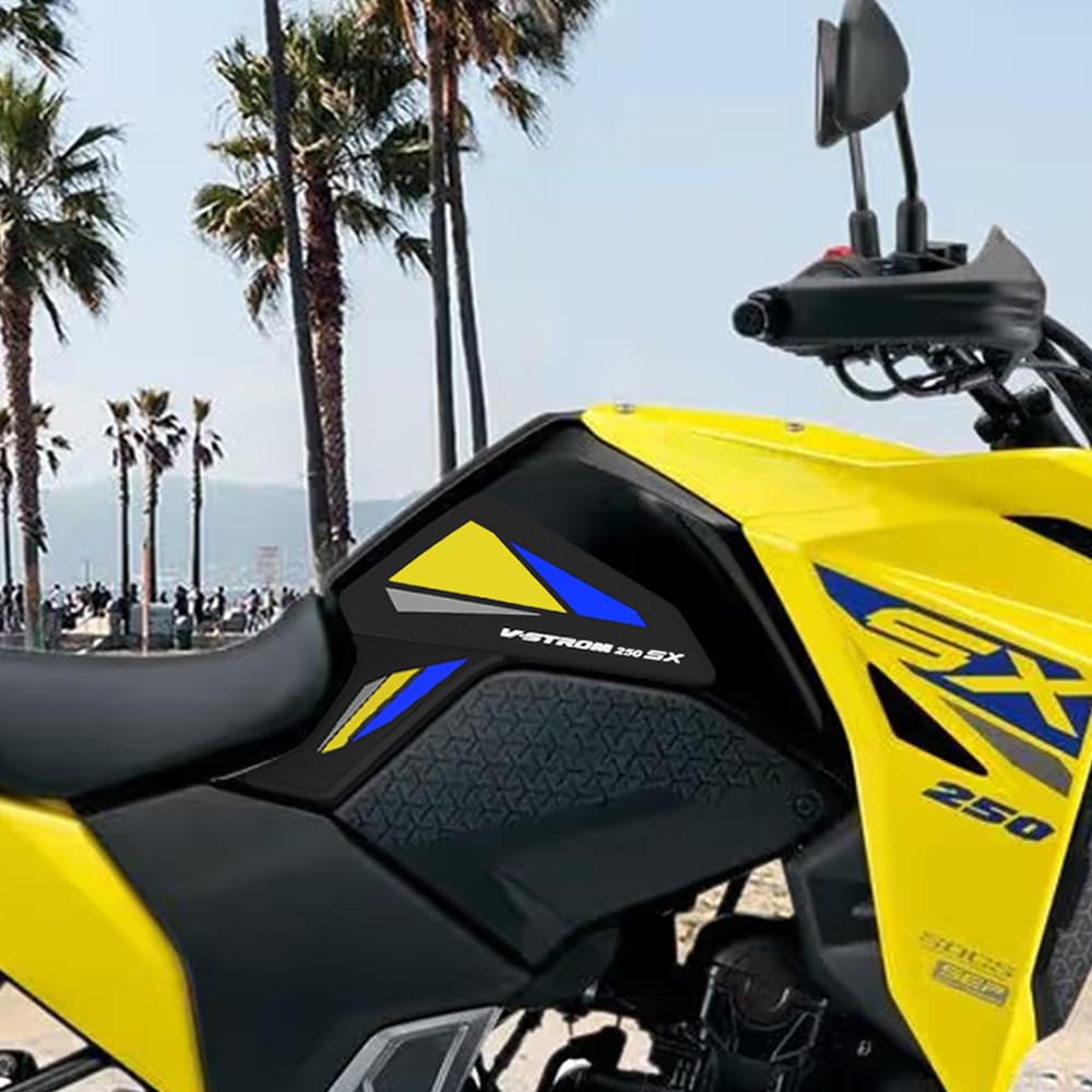 Motorcycle Side Fuel Tank Pad Tank Pad Protector Sticker Knee Grip Traction Pad For