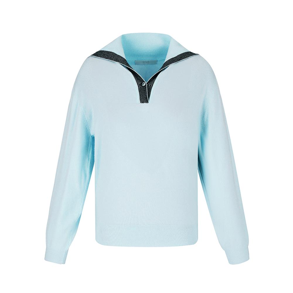 SOUP Collar Pullover Knit T-Shirt (Vz9Lk7C)