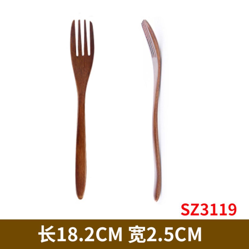 Japonés- Cuchara Pequeña de Madera Cuchara de Arroz de Madera Postre, Café, Miel Cuchara de Madera Cuchara para Polvo Vajilla