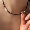warmrecord Silver925 Jamflower Choker Necklace_N056