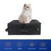 Faltbare Katzentoilette mit Deckel & wasserdichter Tasche - 600D, leicht zu tragen für Reisen