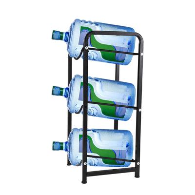 3-Tier Water Cooler Jug Rack Heavy Duty 5 Gallon Water Bottle Holder Storage Rack with Floor