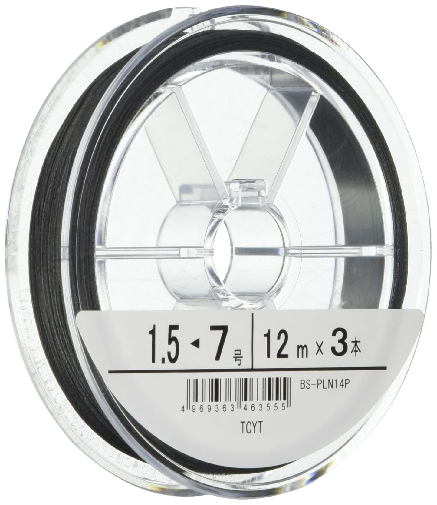 

SHIMANO Harris Spin Power Tapered Power Line EX4 12m x 3 PE, Strands, 0.8-7, Black, PL-N14P чёрный