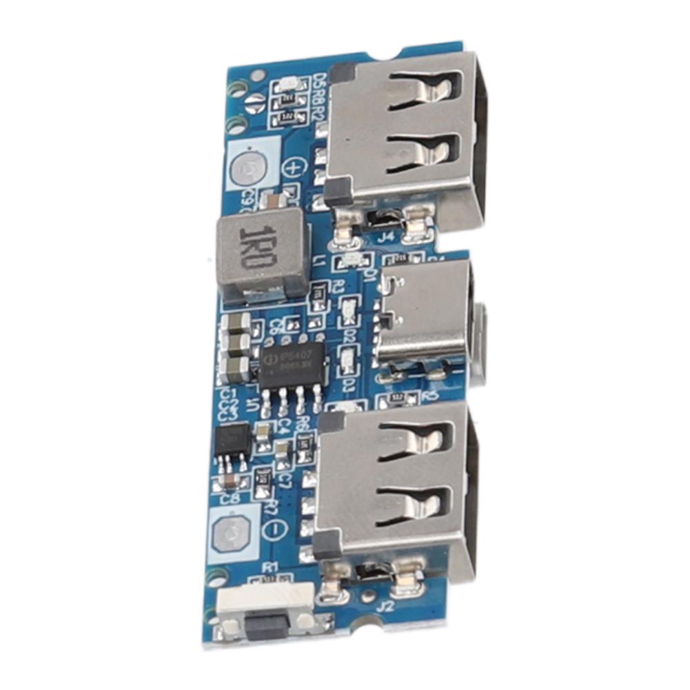 

Зарядний модуль Micro/Type-C 18650 Захист від перезарядки USB 5 В 2,4 A Модуль мобільного блоку живлення Модуль DIY USB Power Bank Плата Dual USB