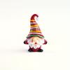 1PC Cartoon Image Handcrafted Fairy Garden Exquisite Glass Cute Christmas Tree Ornament Mini Santa Claus Figurines Desk Ornaments