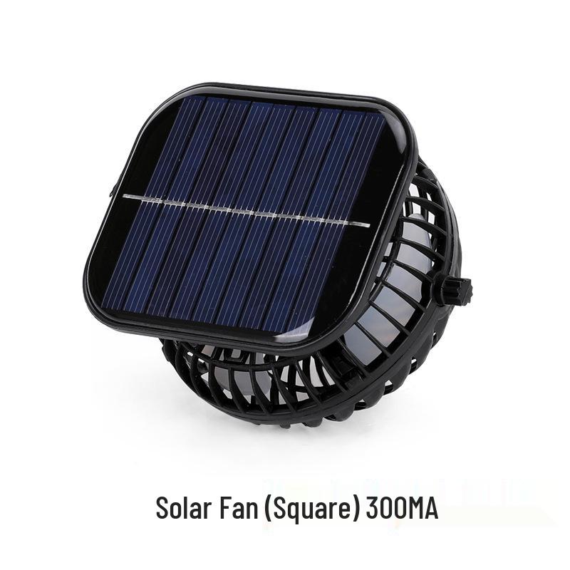 

USB Rechargeable Three-Speed Cooling Fan Hat with Vent Details