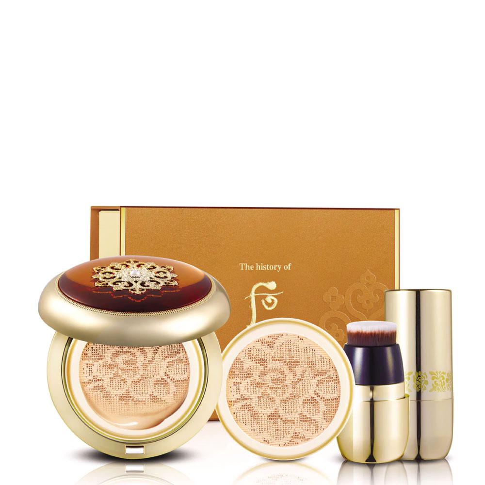 The history of whoo Cheongidan Hwahyun Radiant Essence Cushion SPF 50+ / PA+++ No. 21, 15g x 2 ea