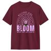 Streetwear T Shirt Military Kid Dandelion Bloom Where TheyRe Planted Purple Up Pure Cotton T Shirts for Unisexs Summer Clothes