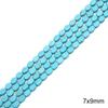 Synthetic Blue Turquoise Round Loose Beads for DIY Jewelry Accessories - Bracelets, Necklaces, Pendants
