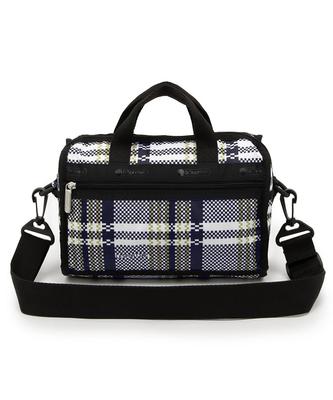 Official Shoulder Bag MINI DUFFEL Pixel Scramble Check CROSSBODY/1594 Women's